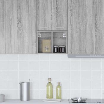Hängeschrank Riga Graues Sonoma 30 x 29,5 x 40 cm Holzwerkstoff