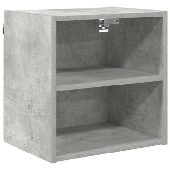 Hängeschrank Riga Beton Grau 40 x 29,5 x 40 cm Holzwerkstoff