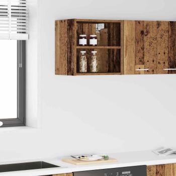 ARDEBO.de - Hängeschrank Riga Altholz 40 x 29,5 x 40 cm Holzwerkstoff