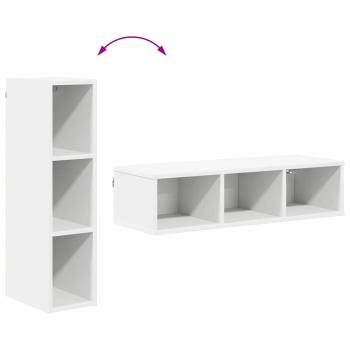 Hängeschrank Riga Weiß 20 x 29,5 x 80 cm Holzwerkstoff