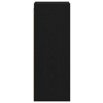 Hängeschrank Riga Schwarz Eichen-Optik 20 x 29,5 x 80 cm