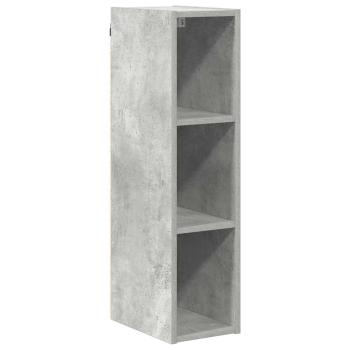 Hängeschrank Riga Beton Grau 20 x 29,5 x 80 cm Holzwerkstoff