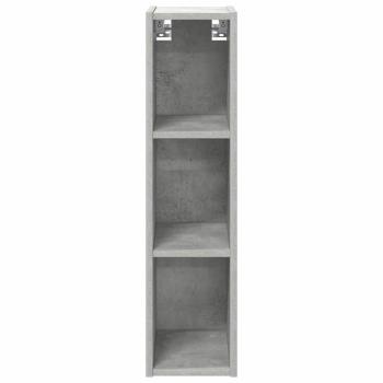Hängeschrank Riga Beton Grau 20 x 29,5 x 80 cm Holzwerkstoff