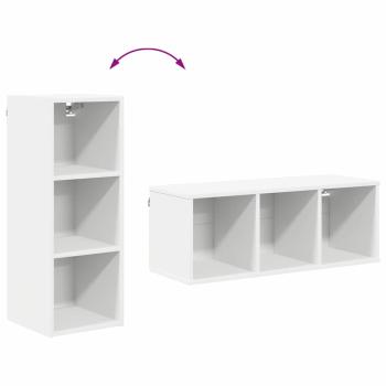 Hängeschrank Riga Weiß 30 x 29,5 x 80 cm Holzwerkstoff