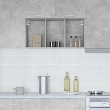 Hängeschrank Riga Beton Grau 40 x 29,5 x 80 cm Holzwerkstoff