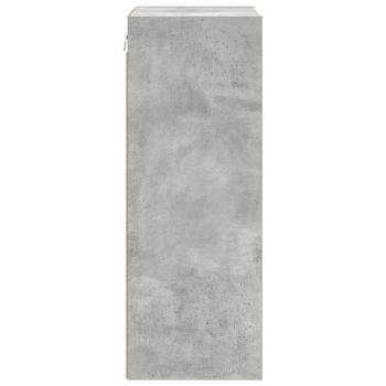 Hängeschrank Riga Beton Grau 40 x 29,5 x 80 cm Holzwerkstoff