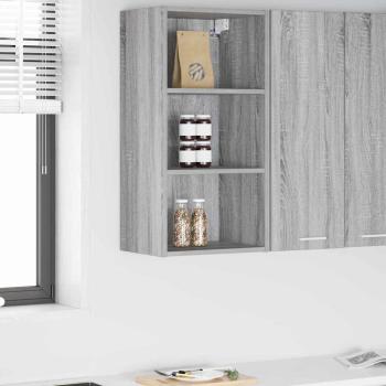 ARDEBO.de - Hängeschrank Riga Graues Sonoma 40 x 29,5 x 80 cm Holzwerkstoff