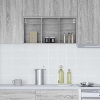 Hängeschrank Riga Graues Sonoma 40 x 29,5 x 80 cm Holzwerkstoff