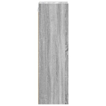 Hängeschrank mit Regal Riga Graues Sonoma 20 x 29,5 x 100 cm