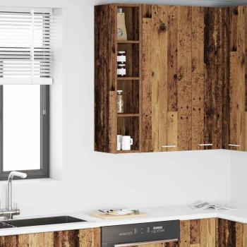 ARDEBO.de - Hängeschrank Riga Altholz 20 x 29,5 x 100 cm Holzwerkstoff
