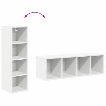 Hängeschrank Riga Weiß 30 x 29,5 x 100 cm Holzwerkstoff