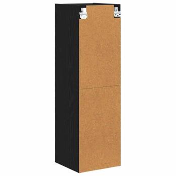 Hängeschrank Riga Schwarz Eichen-Optik 30 x 29,5 x 100 cm