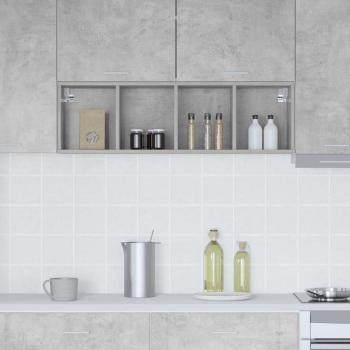 Hängeschrank Riga Beton Grau 30 x 29,5 x 100 cm Holzwerkstoff