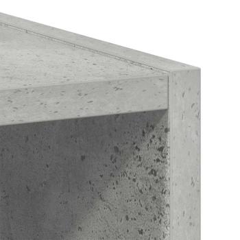 Hängeschrank Riga Beton Grau 30 x 29,5 x 100 cm Holzwerkstoff