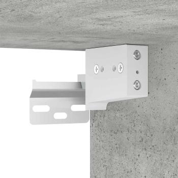 Hängeschrank Riga Beton Grau 30 x 29,5 x 100 cm Holzwerkstoff