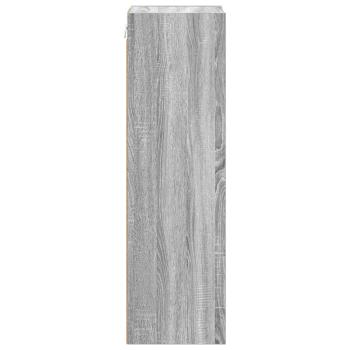 Hängeschrank mit Regal Riga Graues Sonoma 30 x 29,5 x 100 cm