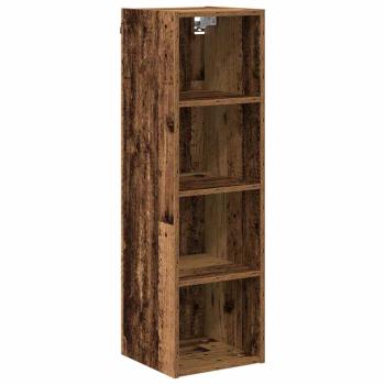 ARDEBO.de - Hängeschrank Riga Altholz 30 x 29,5 x 100 cm Holzwerkstoff