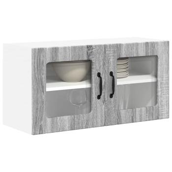 Küchenhängeschrank Graues Sonoma 80 x 31 x 40 cm Holzwerkstoff