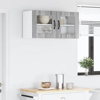 Küchenhängeschrank Graues Sonoma 80 x 31 x 40 cm Holzwerkstoff