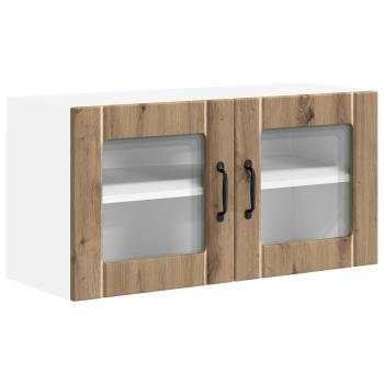 Küchenhängeschrank Artisan-Eiche 80 x 31 x 40 cm Holzwerkstoff