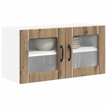 Küchenhängeschrank Artisan-Eiche 80 x 31 x 40 cm Holzwerkstoff