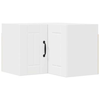 Küchenhängeschrank mit Regal Weiß 57 x 57 x 40 cm Holzwerkstoff