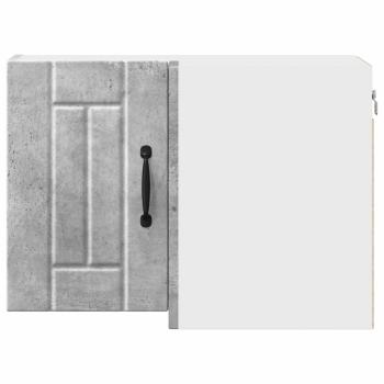 Küchenhängeschrank Beton Grau 57 x 57 x 40 cm Holzwerkstoff