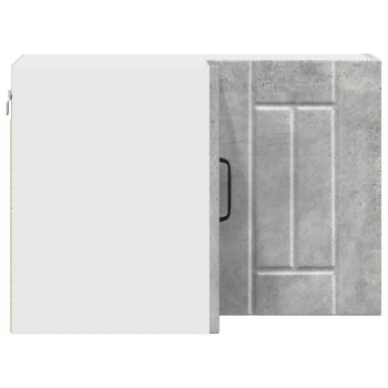 Küchenhängeschrank Beton Grau 57 x 57 x 40 cm Holzwerkstoff