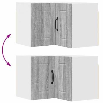 Küchenhängeschrank Graues Sonoma 57 x 57 x 40 cm Holzwerkstoff