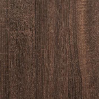 Wand-Eckschrank LUCCA Brauneiche 57 x 57 x 40 cm Holzwerkstoff