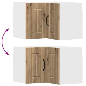 Küchenhängeschrank Artisan-Eiche 57 x 57 x 40 cm Holzwerkstoff