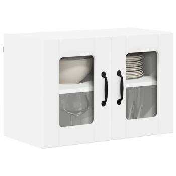 Küchenhängeschrank mit Regal Weiß 60 x 31 x 40 cm Holzwerkstoff