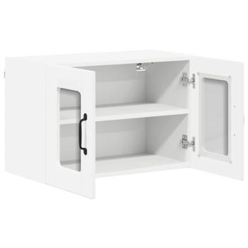 Küchenhängeschrank mit Regal Weiß 60 x 31 x 40 cm Holzwerkstoff