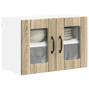 Küchenhängeschrank mit Regal 2 pcs Sonoma-Eiche 60 x 31 x 40 cm