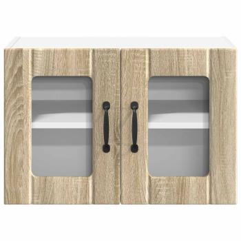 Küchenhängeschrank mit Regal 2 pcs Sonoma-Eiche 60 x 31 x 40 cm