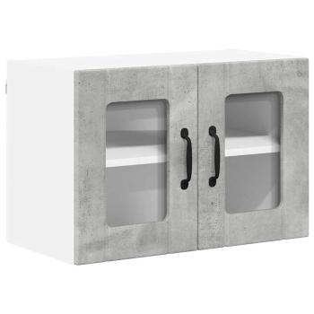 Küchenhängeschrank Beton Grau 60 x 31 x 40 cm Holzwerkstoff