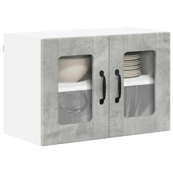 Küchenhängeschrank Beton Grau 60 x 31 x 40 cm Holzwerkstoff