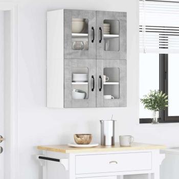 Küchenhängeschrank Beton Grau 60 x 31 x 40 cm Holzwerkstoff