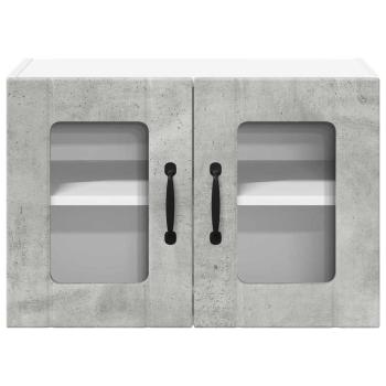 Küchenhängeschrank Beton Grau 60 x 31 x 40 cm Holzwerkstoff