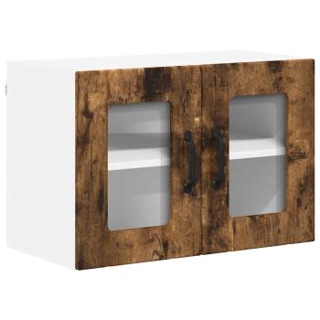 Küchenhängeschrank 2 pcs Geräucherte Eiche 60 x 31 x 40 cm