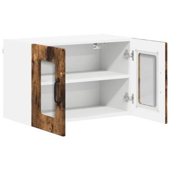 Küchenhängeschrank 2 pcs Geräucherte Eiche 60 x 31 x 40 cm