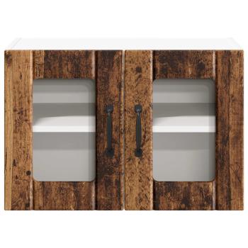 Wandglas-Schrank LUCCA Altholz 60 x 31 x 40 cm Holzwerkstoff