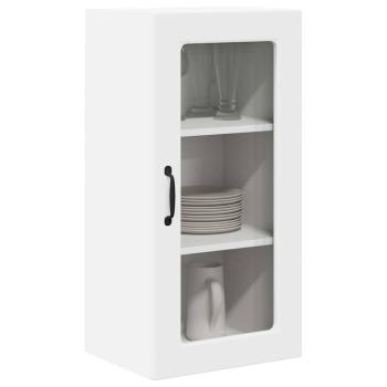 Küchenhängeschrank mit Regal Weiß 40 x 31 x 80 cm Holzwerkstoff