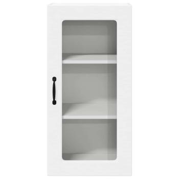 Küchenhängeschrank mit Regal Weiß 40 x 31 x 80 cm Holzwerkstoff