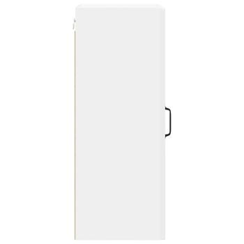 Küchenhängeschrank mit Regal Weiß 40 x 31 x 80 cm Holzwerkstoff