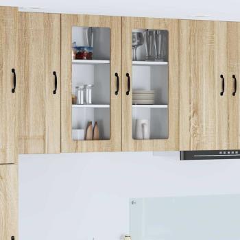 ARDEBO.de - Küchenhängeschrank Sonoma-Eiche 40 x 31 x 80 cm Holzwerkstoff