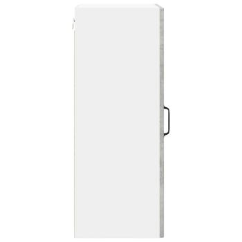 Küchenhängeschrank Beton Grau 40 x 31 x 80 cm Holzwerkstoff