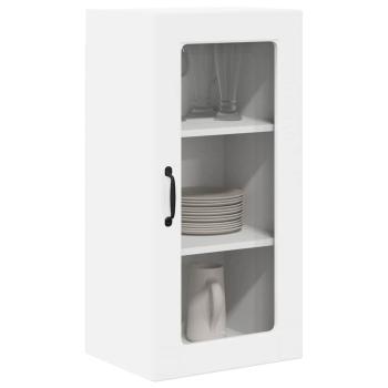 Küchenhängeschrank Hochglanz Weiß 40 x 31 x 80 cm Holzwerkstoff