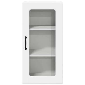 Küchenhängeschrank Hochglanz Weiß 40 x 31 x 80 cm Holzwerkstoff