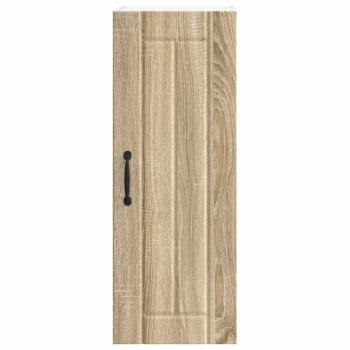 Küchenhängeschrank mit Regal 2 pcs Sonoma-Eiche 30 x 31 x 80 cm